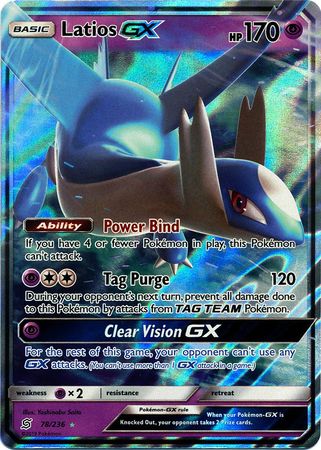 Latios GX 78/236-Kantocards