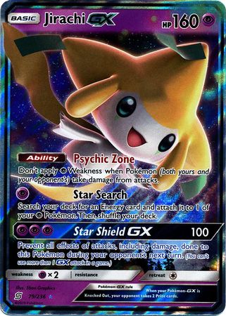 Jirachi GX 79/236-Kantocards