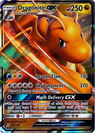 Dragonite GX 152/236-Kantocards