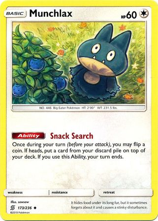 Munchlax 173/236-Kantocards