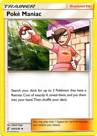 Poké Maniac 204/236-Kantocards