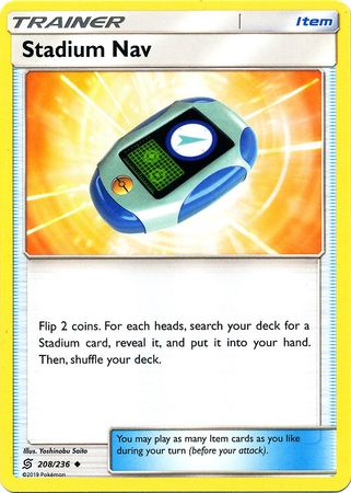 Stadium Nav 208/236-Kantocards