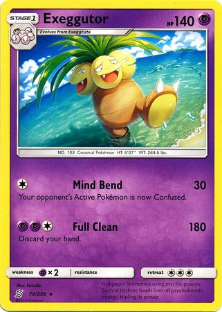 Exeggutor 74/236-Kantocards