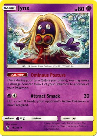 Jynx 76/236-Kantocards