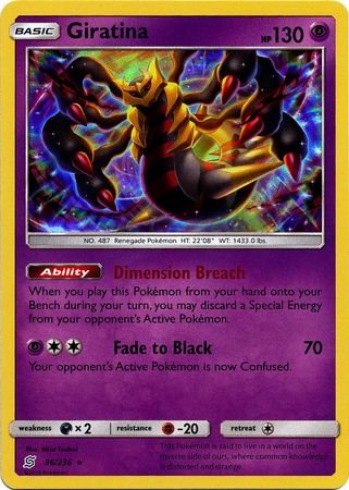 Giratina 86/236-Kantocards