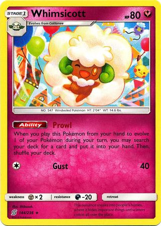 Whimsicott 144/236-Kantocards