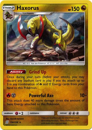 Haxorus 156/236-Kantocards