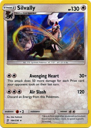 Silvally 184/236-Kantocards