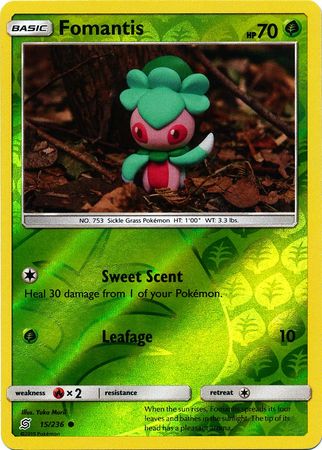 Fomantis 15/236 - Reverse Holo-Kantocards