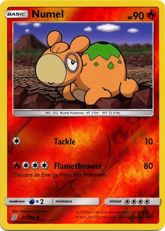 Numel 23/236 - Reverse Holo-Kantocards