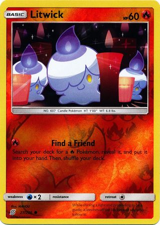 Litwick 27/236 - Reverse Holo-Kantocards