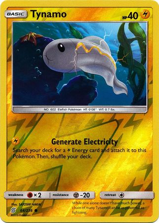 Tynamo 64/236 - Reverse Holo-Kantocards