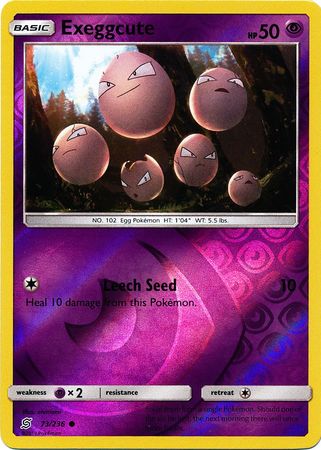 Exeggcute 73/236 - Reverse Holo-Kantocards