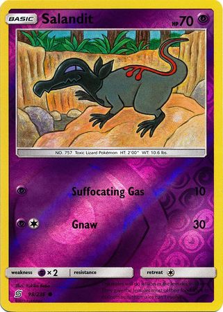 Salandit 98/236 - Reverse Holo-Kantocards