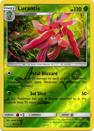 Lurantis 16/236 - Reverse Holo-Kantocards