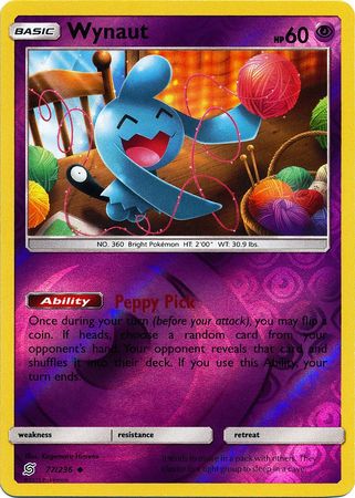 Wynaut 77/236 - Reverse Holo-Kantocards