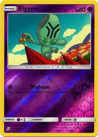 Elgyem 90/236 - Reverse Holo-Kantocards