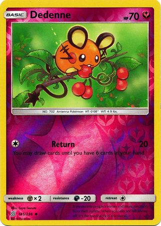 Dedenne 145/236 - Reverse Holo-Kantocards