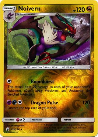 Noivern 159/236 - Reverse Holo-Kantocards