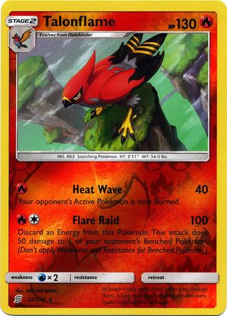 Talonflame 32/236 - Reverse Holo-Kantocards