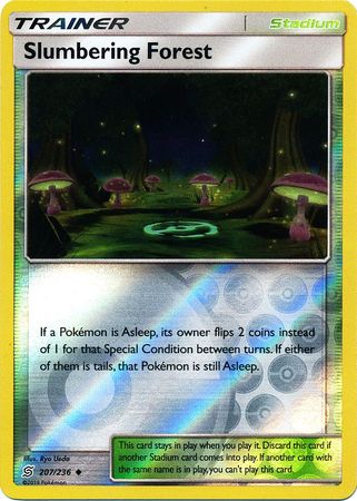 Slumbering Forest 207/236 - Reverse Holo-Kantocards