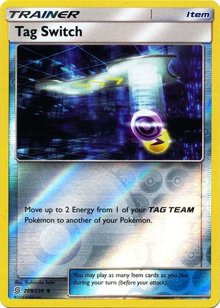 Tag Switch 209/236 - Reverse Holo-Kantocards