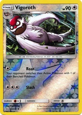 Vigoroth 169/236 - Reverse Holo Kantocards Vigoroth 169/236 - Reverse Holo Kantocards