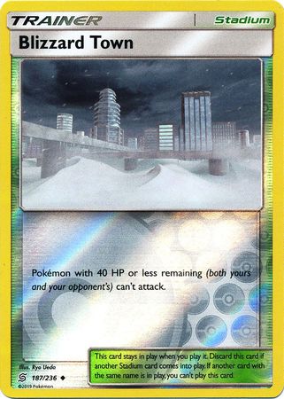 Blizzard Town 187/236 - Reverse Holo-Kantocards
