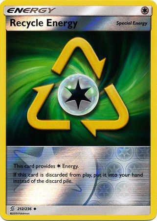 Recycle Energy 212/236 - Reverse Holo-Kantocards