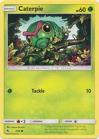 Caterpie 1/68-Kantocards