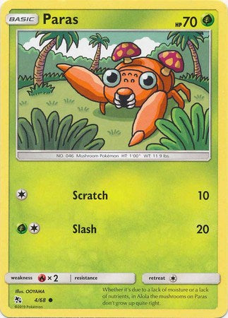 Paras 4/68-Kantocards