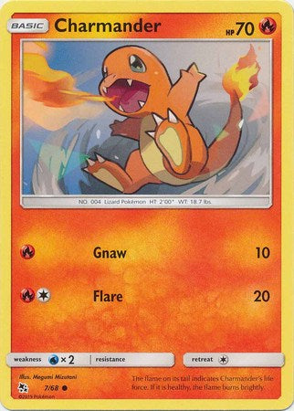 Charmander 7/68-Kantocards
