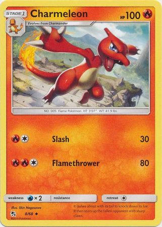 Charmeleon 8/68-Kantocards