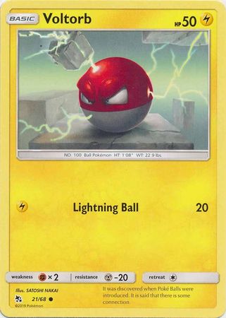Voltorb 21/68-Kantocards