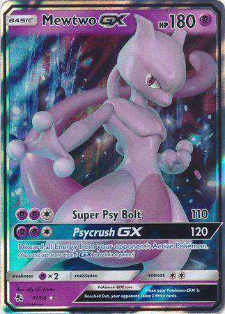 Mewtwo GX 31/68-Kantocards