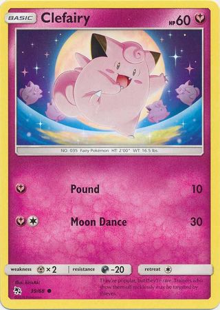 Clefairy 39/68-Kantocards