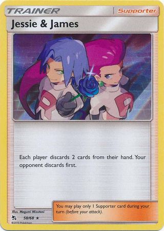Jessie & James 58/68 - Holo-Kantocards
