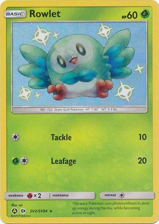 Rowlet SV2/SV94-Kantocards