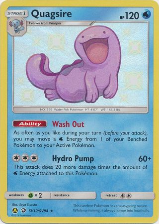 Quagsire SV10/SV94-Kantocards