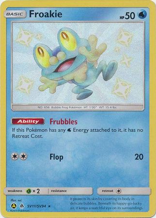Froakie SV11/SV94-Kantocards