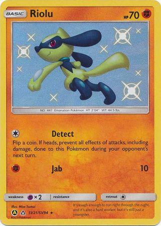 Riolu SV21/SV94-Kantocards