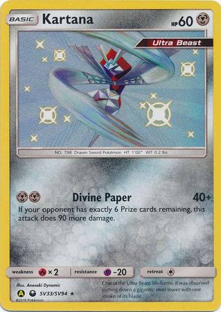 Kartana SV33/SV94-Kantocards
