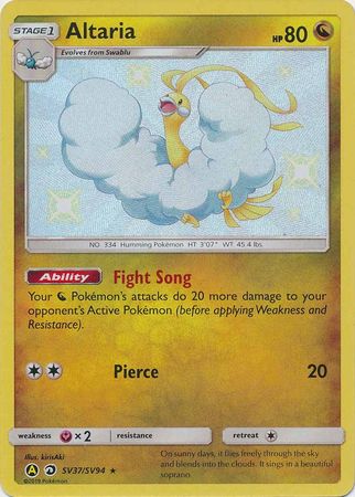 Altaria SV37/SV94-Kantocards