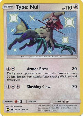 Type: Null SV45/SV94-Kantocards