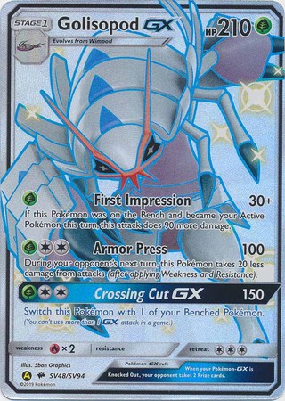 Golisopod GX SV48/SV94-Kantocards