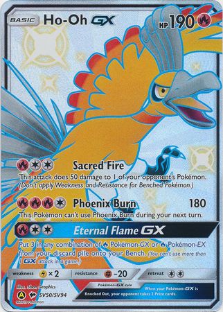 Ho-Oh GX SV50/SV94-Kantocards