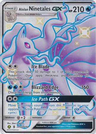 Alolan Ninetales GX SV53/SV94-Kantocards