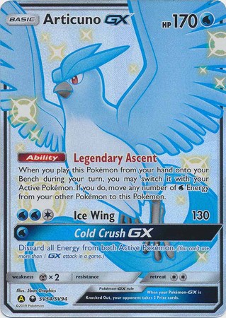 Articuno GX SV54/SV94-Kantocards