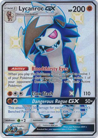 Lycanroc GX SV66/SV94-Kantocards