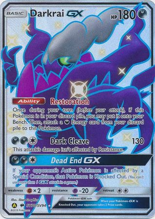 Darkrai GX SV70/SV94-Kantocards